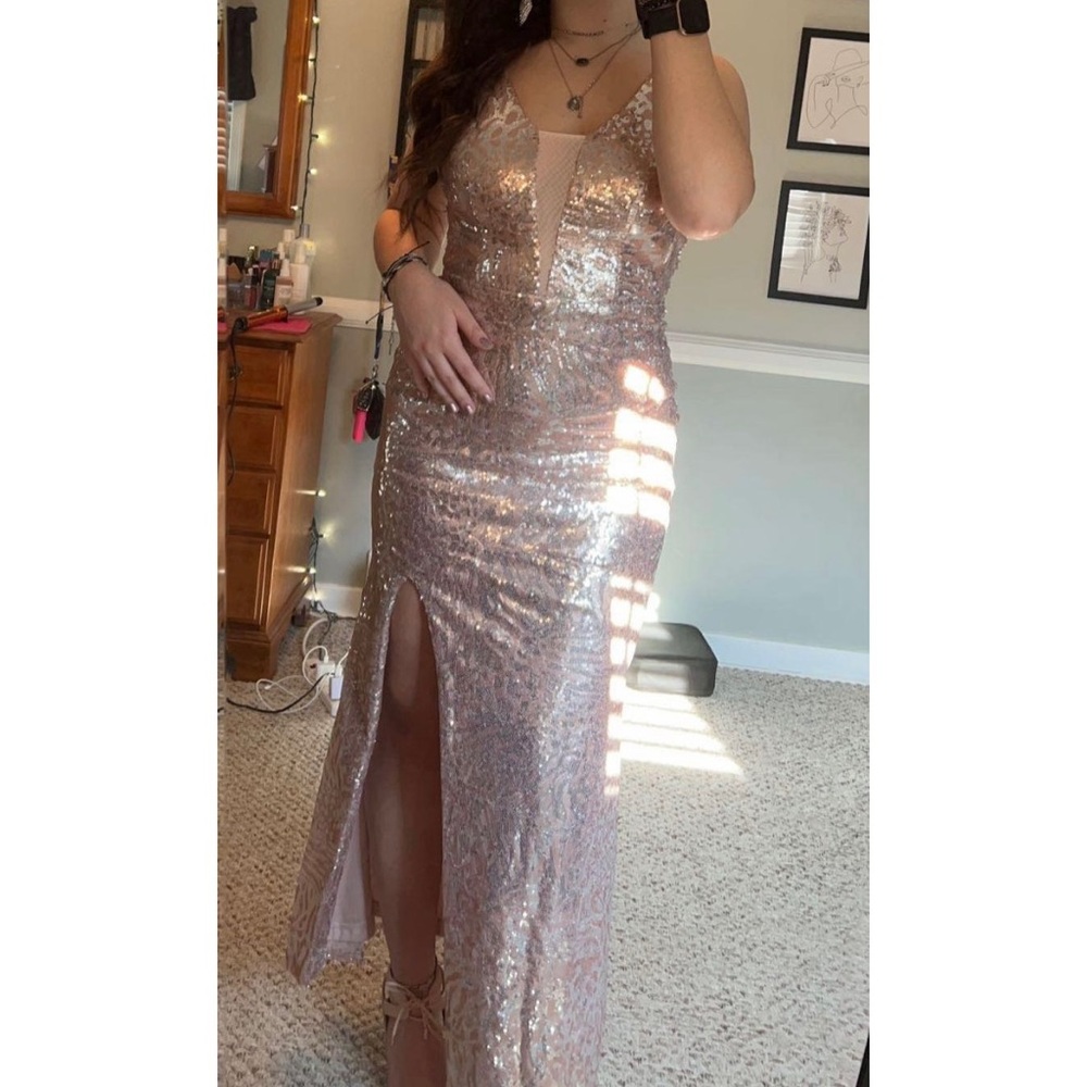 Champagne Prom Dress